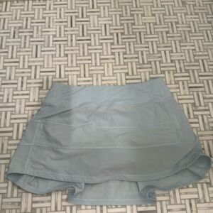 lululemon size 4 light blue pace rival skirt